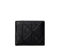 Calvin Klein Wallet XL Emblem Aop Emboss Billfold Women - Black