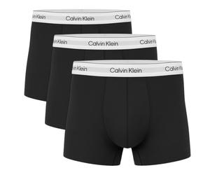 CalvinKlein Iconic Stretch 3 Pack Relaxed fit Trunks/Authentic/Stitch Free Waist