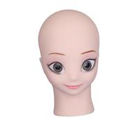 Ｚｉａｌｏｆｉ Calvo Mannequin Mannequin Mannequin for The Wig Making A Light Professional Display of Solid Weight of Wig Wig, Gray Eyes