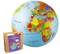 Caly Globe 019KF "My World" Inflatable Globe French