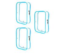 CALYGO Quart Size Travel Bag TSA Approved Toiletry Bag, Airplane Essentials for Flying, Long Flight European International Must Haves, Sky Blue, Sky Blue, Sky Blue, Clear Quart Size Travel Bag Tsa
