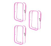 CALYGO Quart Size Travel Bag TSA Approved Toiletry Bag, Airplane Essentials for Flying, Long Flight European International Must Haves, Pink, Pink, Pink, Clear Quart Size Travel Bag Tsa Approved