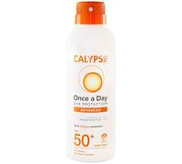 Calyppso Once a Day Advanced Sun Spray Spf 50 150ml - With Factor 50 Protection and a Water-Resistant Formula, This Sun Spray is Perfect For Families At The Beach.