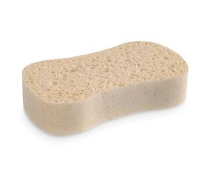 Calypso Active Peeling & Exfoliating Sponge - Light Natural Sponge with Micro Particles for Daily Bath and Shower - Premium Shower Sponge for Adults Pack of 1