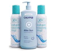 Calypso After Sun Lotion 500ml & Cooling Mist Spray 2 Pack - Hydrating After Sun Care with Refreshing Body Spray | Heat Relief for Holidays, Travel, Sport & Summer Outdoor Activities