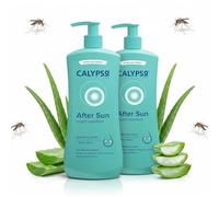 Calypso After Sun Lotion with Insect Repellent 500ml x 2 Pack - Cooling Moisturising After Sun Care & Bug Protection | Hydrating Body Lotion for Holidays, Travel & Outdoor Activities