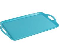 Calypso Basics by Reston Lloyd Melamine Rectangular Tray, Turquoise
