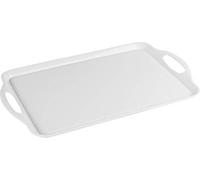 Calypso Basics by Reston Lloyd Melamine Rectangular Tray, White