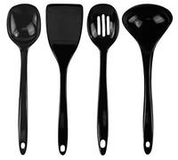 Reston Lloyd 81100 Melamine Utensil Set, Black