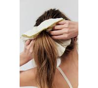 Calypso Beaded Trim Scrunchie at Free People in Ivory With Lime Beading - female