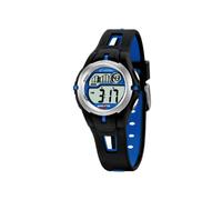 Calypso Children's Digital Watch with LCD Dial Digital Display and Black Plastic Strap K5506/3