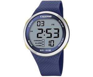 Calypso Digital 5785/3 - Unisex - 44 mm - Digital - Quartz - Mineral Glass Blue 20 mm