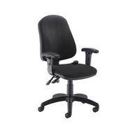 Calypso Ergo 2 Lever With Lumbar Pump + Adj Arms - - CH2810BK+AC1040