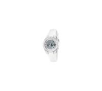 Calypso Girl's Digital Watch with LCD Dial Digital Display and White Plastic Strap K5571/1