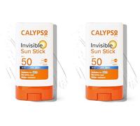 Calypso Invisible Sun Stick, SPF50 Sun Protection for Wet and Dry Skin, 15g (Pack of 2)