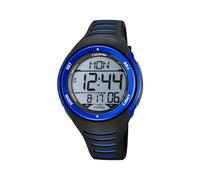 Calypso K5807 K5807 Men's Digital Watch Rubber 10 ATM Date Stopwatch Dual Time Light Alarm 12/24 Hours