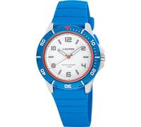 Calypso Mens Sweet Time Blue Rubber Strap Watch K5857/2