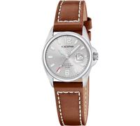 Calypso K5871/2 Ladies Stainless Steel Watch with Leather Strap