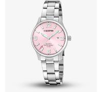 Calypso Ladies Basic Pink Stainless Steel Watch K5861/5