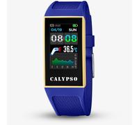 Calypso Ladies Blue Rubber Strap Smart Watch K8502/2