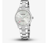 Calypso Ladies Grey Stainless Steel Watch K5861/2