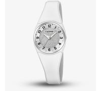 Calypso Ladies Silver Rubber Watch K5752/1