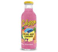 CALYPSO Lemonades | With real fruit and flavors | (ISLAND WAVE LEMONADE, Pack of 12)