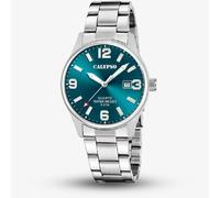 Calypso Mens Basic Blue Stainless Steel Watch K5860/5