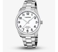 Calypso Mens Basic White Stainless Steel Watch K5862/1