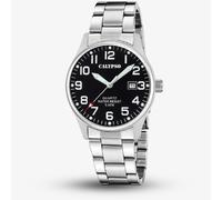 Calypso Mens Black Stainless Steel Watch K5860/4