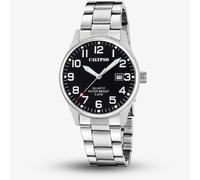 Calypso Mens Black Stainless Steel Watch K5860/4