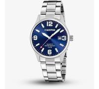 Calypso Mens Blue Stainless Steel Watch K5860/3