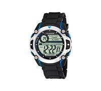 Calypso Men's Digital Watch with LCD Dial Digital Display and Black Plastic Strap K5577/2