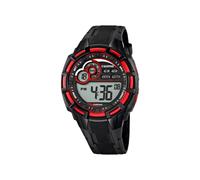 Calypso Men's Digital Watch with LCD Dial Digital Display and Black Plastic Strap K5625/4