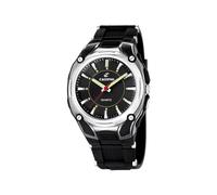 Calypso Men's Quartz Watch with Black Dial Analogue Display and Black Plastic Strap K5560/2