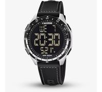 Calypso Mens Urban Digital Black Plastic Strap Watch K5887/4