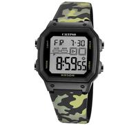 CALYPSO Men's Watch Digital Camouflage Green K5812/4