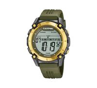 CALYPSO Men's Watch K5814/1 Digital for Man Rubber Case Multicoloured Green Rubber Strap, Green, Strip