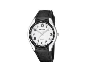 CALYPSO Men's Watch K5843/1 Street Style Rubber Case Multi Black Rubber Strap