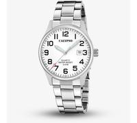 Calypso Mens White Stainless Steel Watch K5860/1