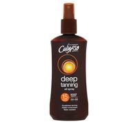 Calypso Sun Protection Deep Tanning Oil Spray 15 Medium 200ml