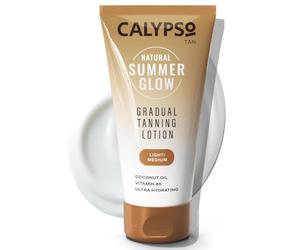 Calypso Natural Summer Glow Gradual Tan Lotion, Light - Medium, 150ml