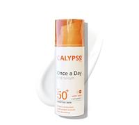 Calypso Once a Day Serum SPF50+, Serum with Vitamin C for Face and Neck, for Sensitive Skin. Very High Sun Protection. UVA + UVB Primer.