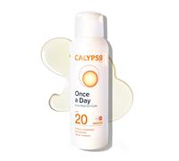 Calypso Once A Day Sun Protection Sun Tan Lotion SPF 20 Non-Greasy 200ml