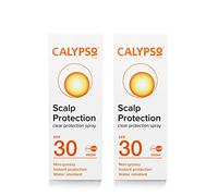 Calypso Scalp Protector Spray SPF30 - Multipack 2 × 50ml ǀ Hair and Scalp Sunscreen, UVA and UVB Protection, Water Resistant, Non-Greasy