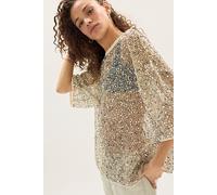 Calypso Tee at Free People in Morning Dew, Size: Small - female