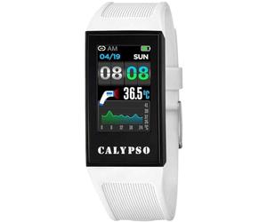 CALYPSO - Unisex Adult Watch Model K8501 / 1 from the SMARTWATCH Collection, 23.80/41.30 mm case with Multicolor Rubber Strap for Men - K8501/1