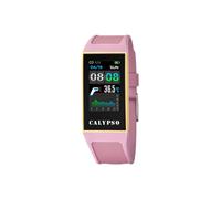 CALYPSO Watch Model K8502 / 1 from The SMARTWATCH Collection, 23.80/41.30 mm case with Pink Rubber Strap for Women K8502/1