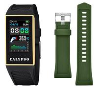 CALYPSO Watch Model K8502 / 4 from The SMARTWATCH Collection, 23.80/41.30 mm case with Black Rubber Strap for Women K8502/4