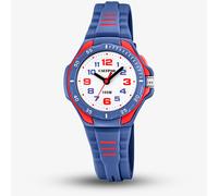 Calypso Unisex Blue & Red Sweet Time Rubber Watch K5757/5